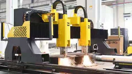 jxf吉祥坊双头龙门激光切割机