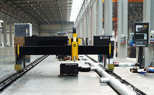 jxf吉祥坊jxf吉祥坊10米大幅面龙门光纤激光切割机有限元优化横梁高配驱动系统